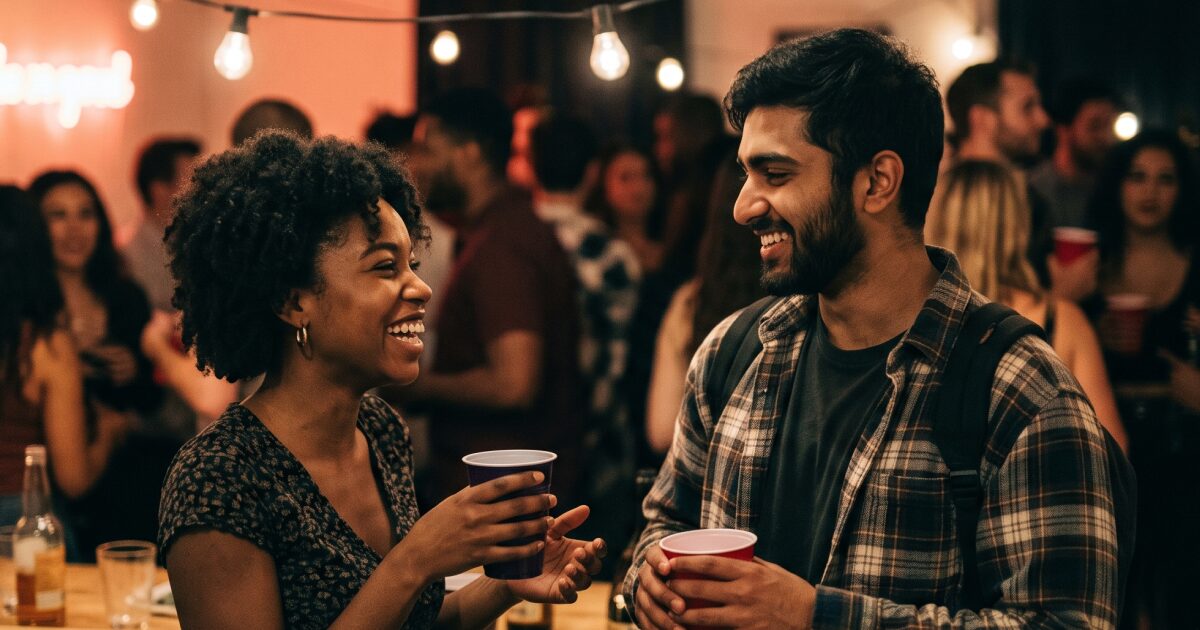 How to Actually Meet People at a College Party