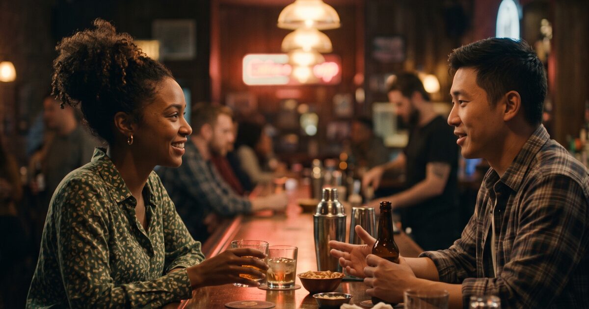 How to Start a Conversation at a Bar